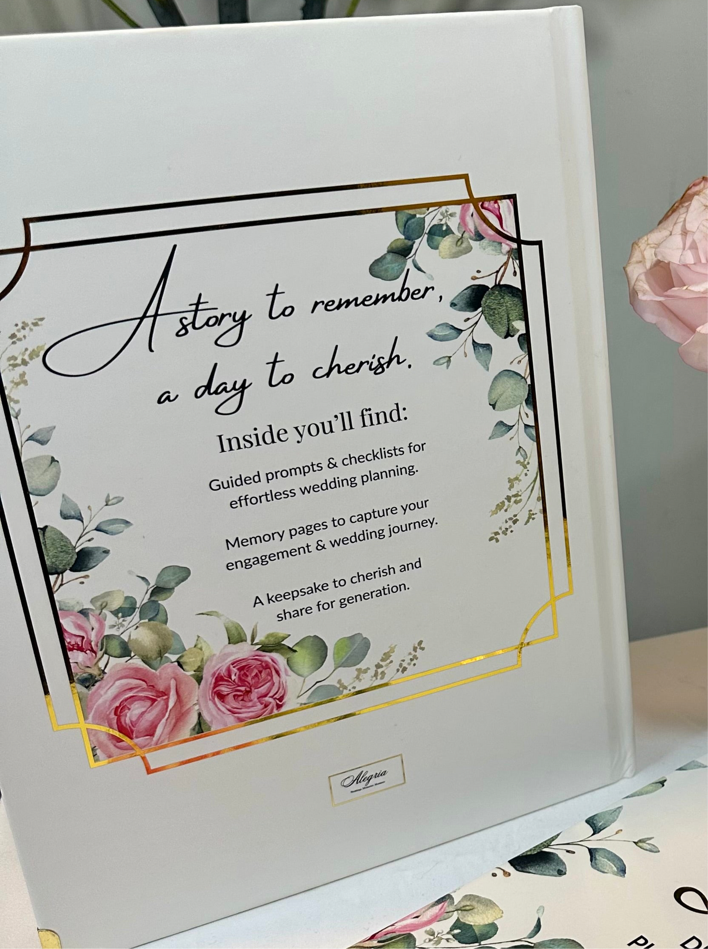 [PRE-ORDER: Ships November 2025] The Wedding Engagement Journal – Planner & Memory Book