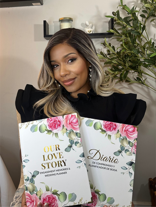 [PRE-ORDER: Ships November 2025] The Wedding Engagement Journal – Planner & Memory Book